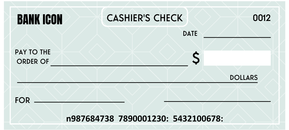 Cashier's Check